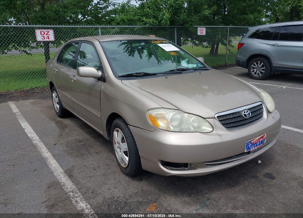 2005 TOYOTA COROLLA LE VIN: 2T1BR30E15C378532