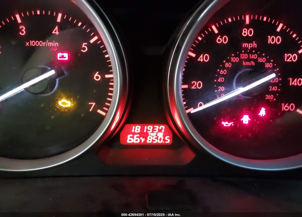 2010 MAZDA 6 VIN: 1YVHZ8CA5A5M00212