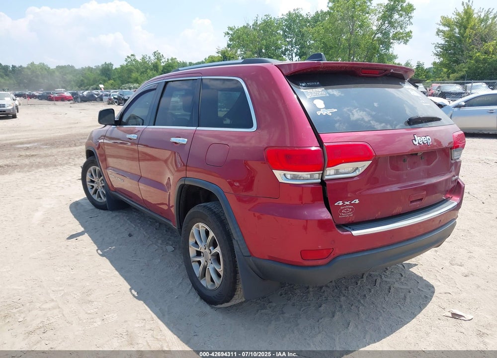 2015 JEEP GRAND CHEROKEE VIN: 1C4RJFBG0FC213832