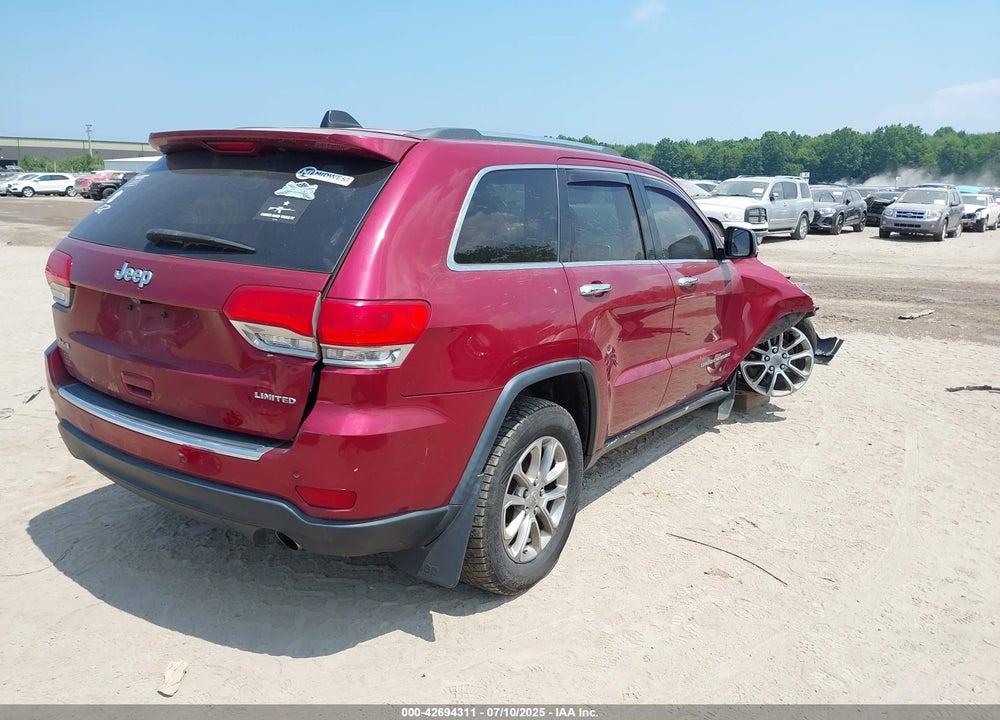 2015 JEEP GRAND CHEROKEE VIN: 1C4RJFBG0FC213832