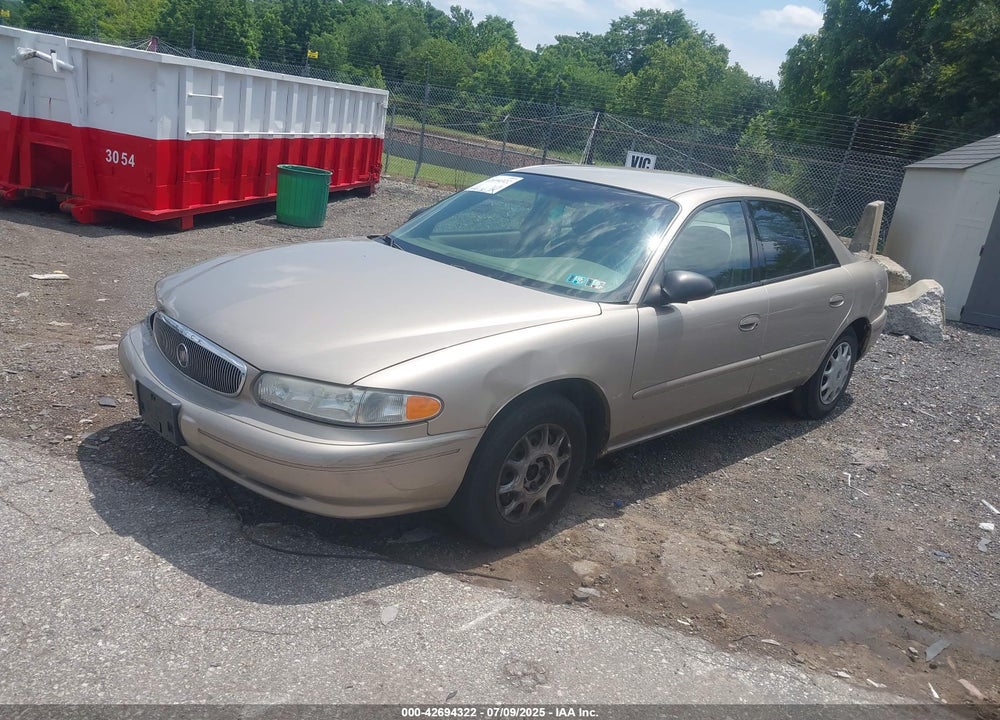 2003 BUICK CENTURY CUSTOM VIN: 2G4WS52J231112665