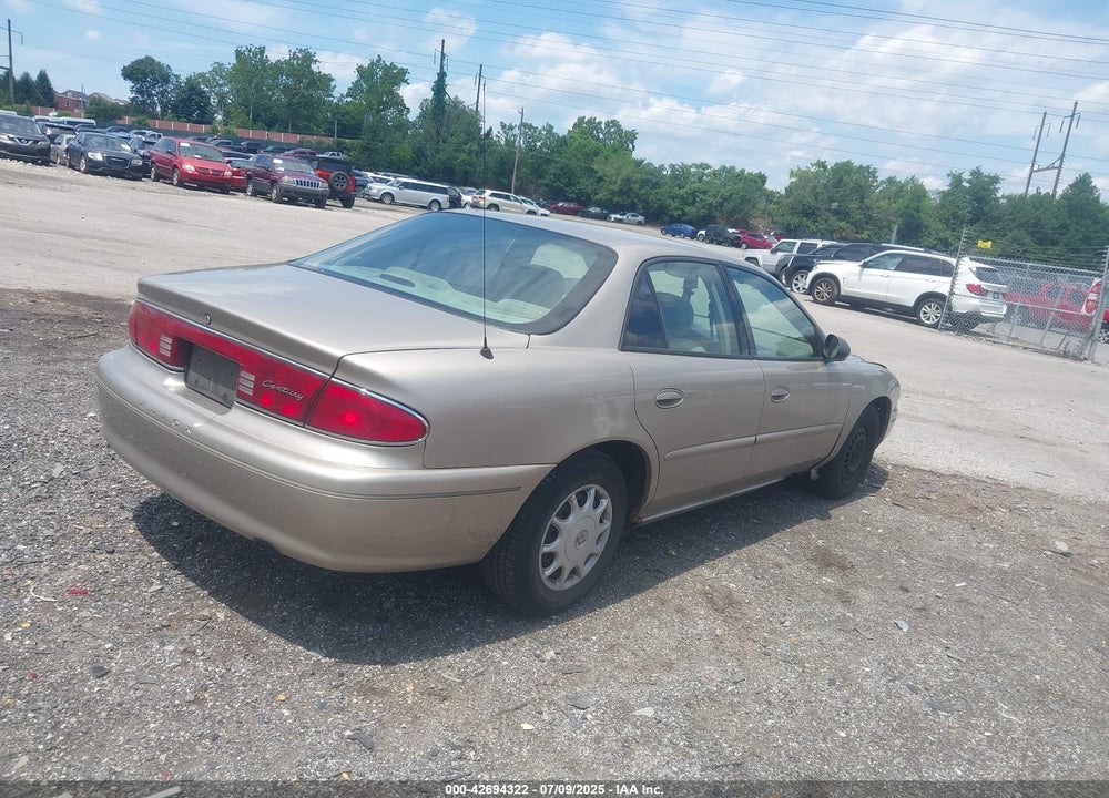 2003 BUICK CENTURY CUSTOM VIN: 2G4WS52J231112665
