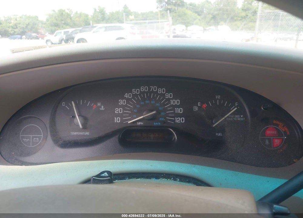 2003 BUICK CENTURY CUSTOM VIN: 2G4WS52J231112665