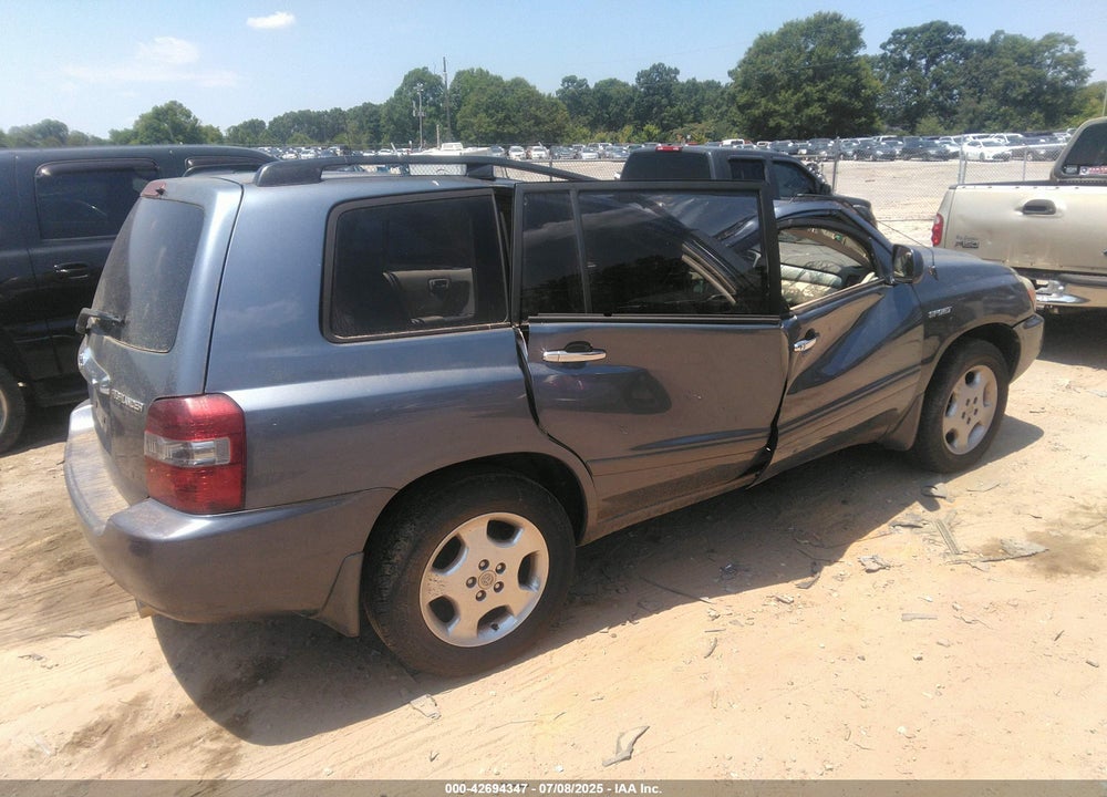 2006 TOYOTA HIGHLANDER SPORT V6 VIN: JTEHP21AX60177712