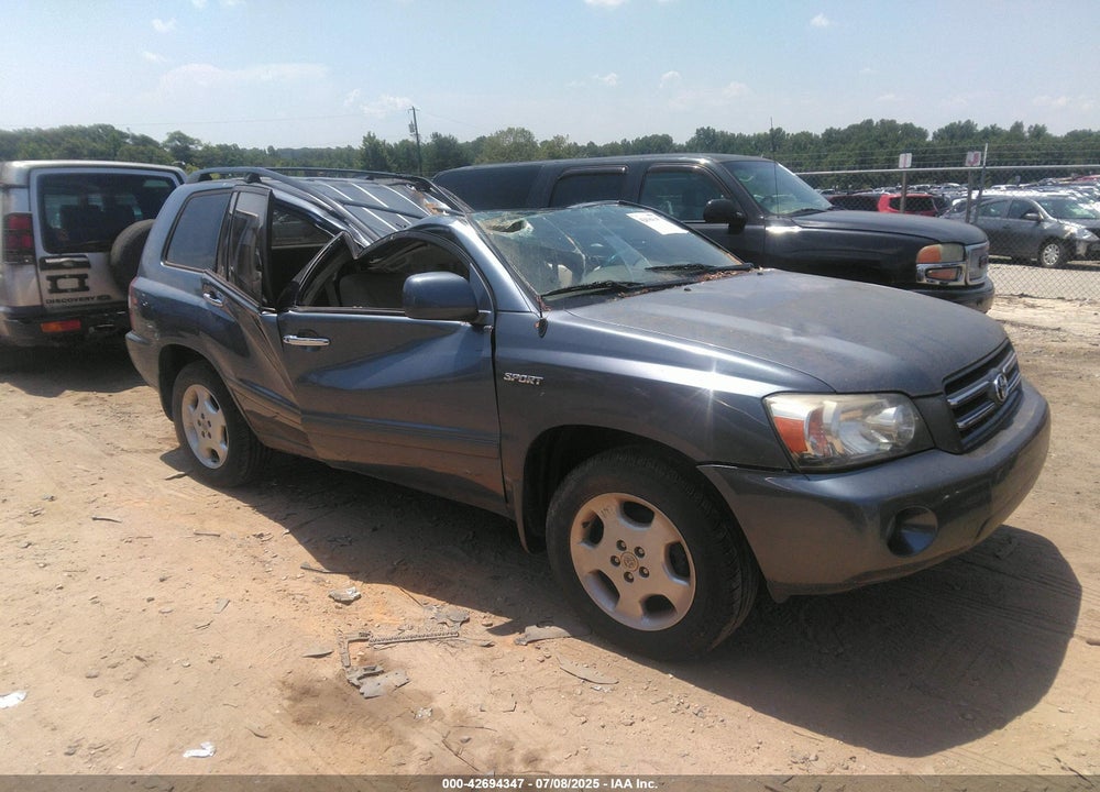 2006 TOYOTA HIGHLANDER SPORT V6 VIN: JTEHP21AX60177712