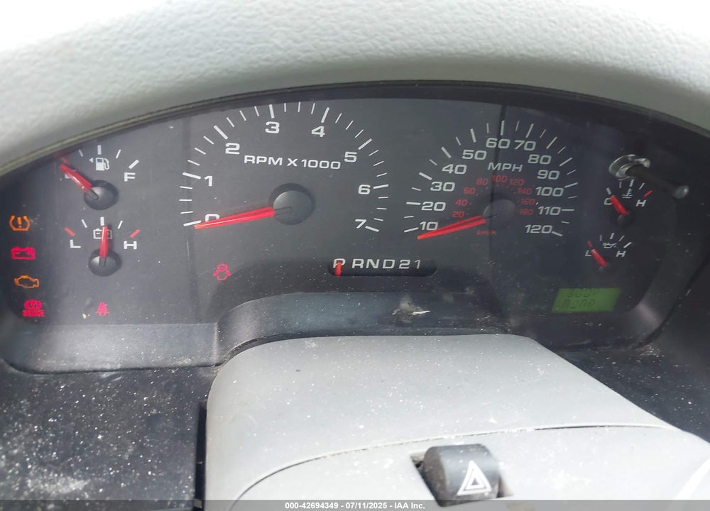 2007 FORD F-150 VIN: 1FTPX14V97FB48001