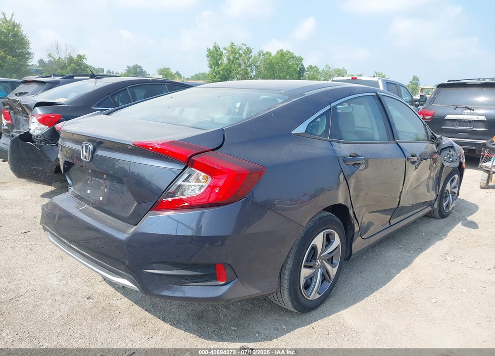 2020 HONDA CIVIC VIN: 2HGFC2F6XLH548453