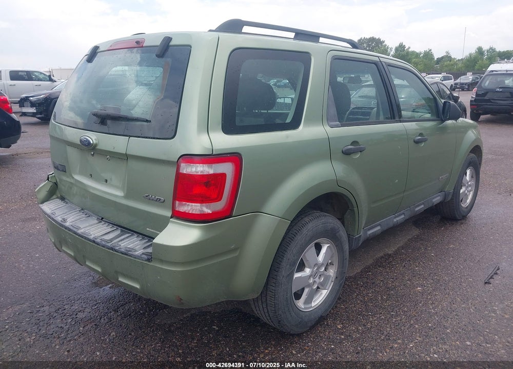 2008 FORD ESCAPE VIN: 1FMCU92Z68KB06224