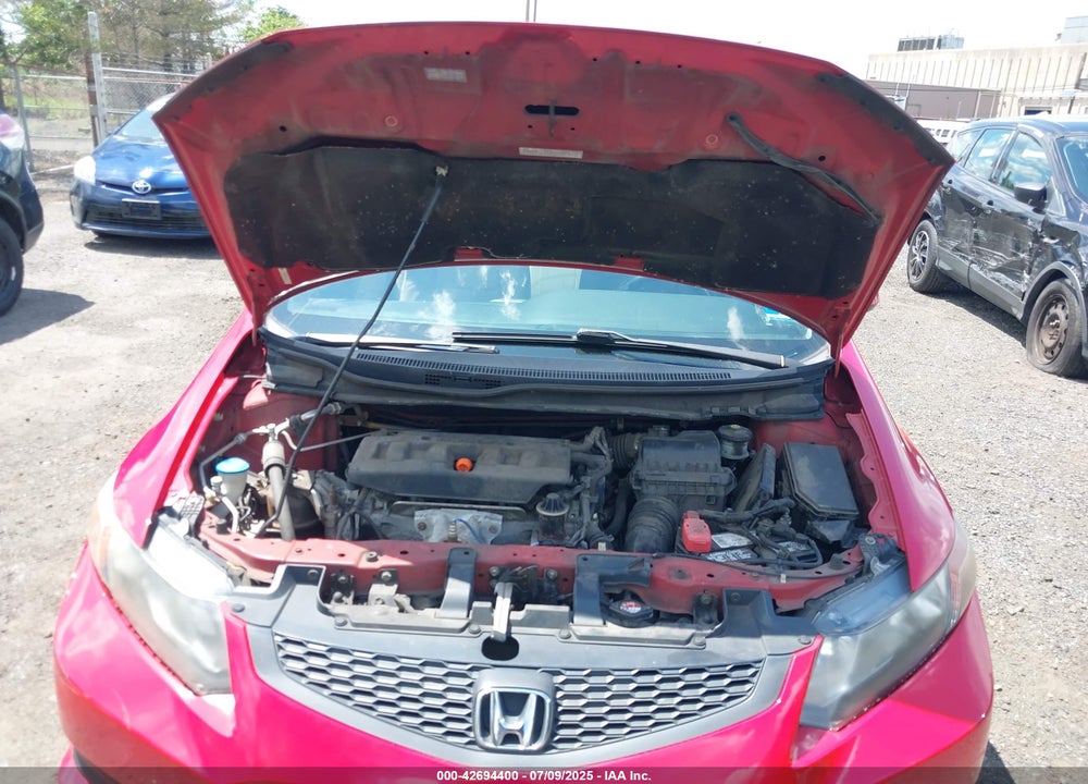 2012 HONDA CIVIC VIN: 2HGFG3B85CH543159