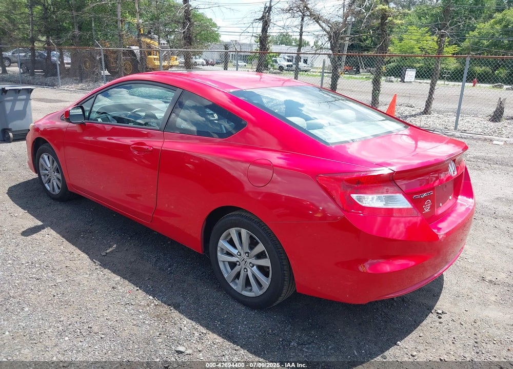 2012 HONDA CIVIC VIN: 2HGFG3B85CH543159