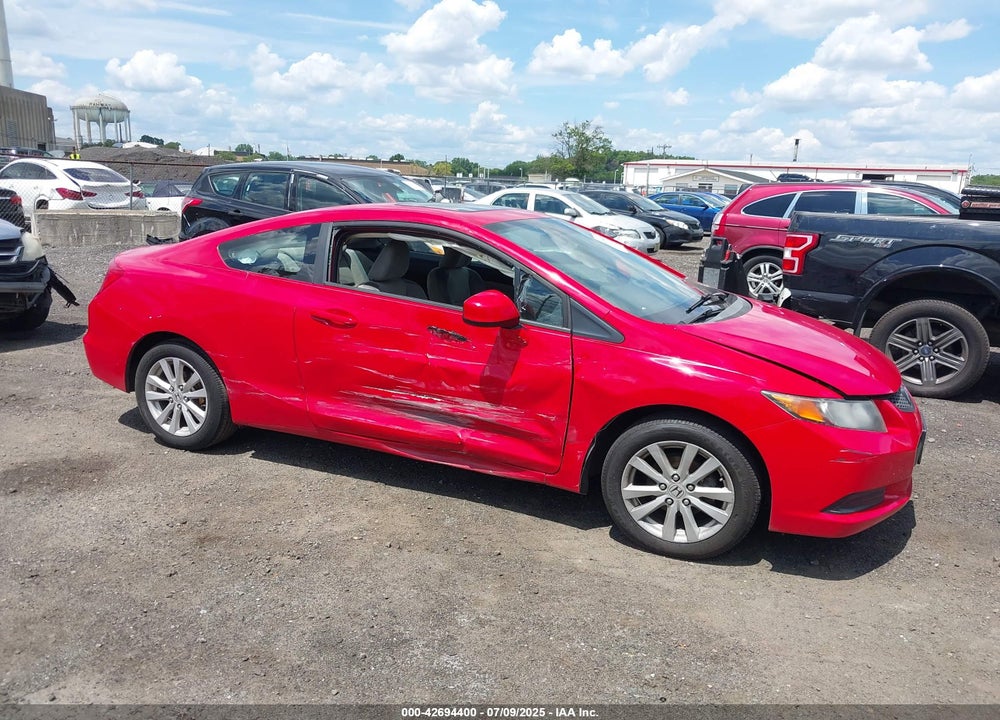 2012 HONDA CIVIC VIN: 2HGFG3B85CH543159