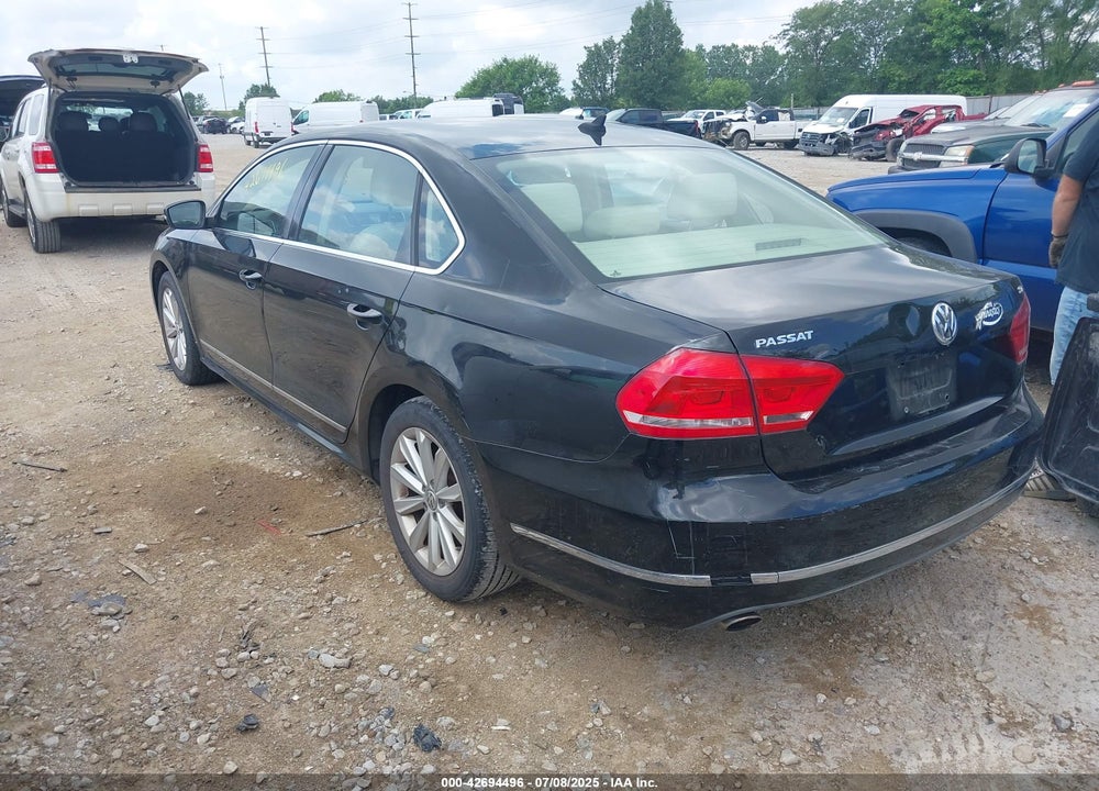 2013 VOLKSWAGEN PASSAT 2.5L SEL PREMIUM VIN: 1VWCH7A36DC081675