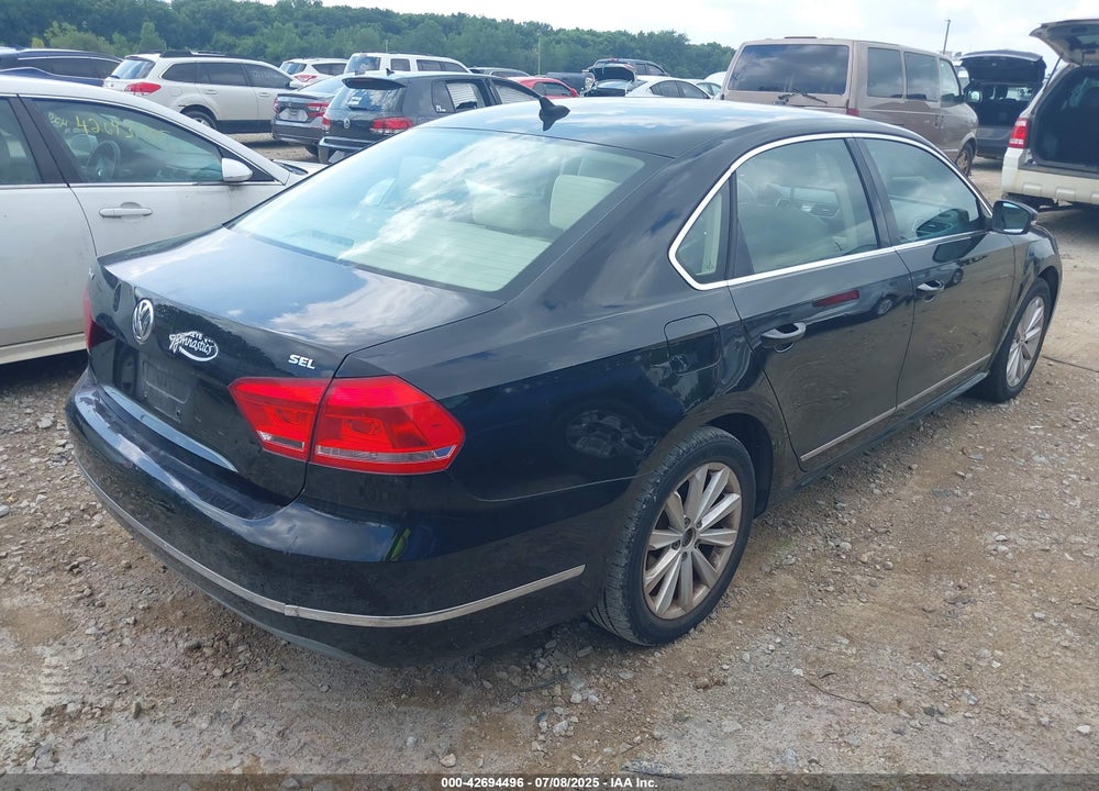 2013 VOLKSWAGEN PASSAT 2.5L SEL PREMIUM VIN: 1VWCH7A36DC081675