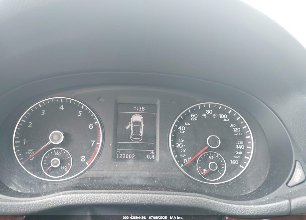 2013 VOLKSWAGEN PASSAT 2.5L SEL PREMIUM VIN: 1VWCH7A36DC081675