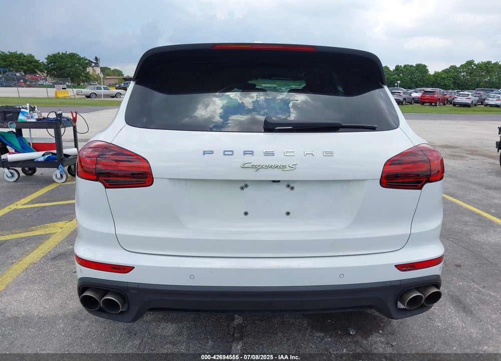 2016 PORSCHE CAYENNE E-HYBRID VIN: WP1AE2A25GLA63698