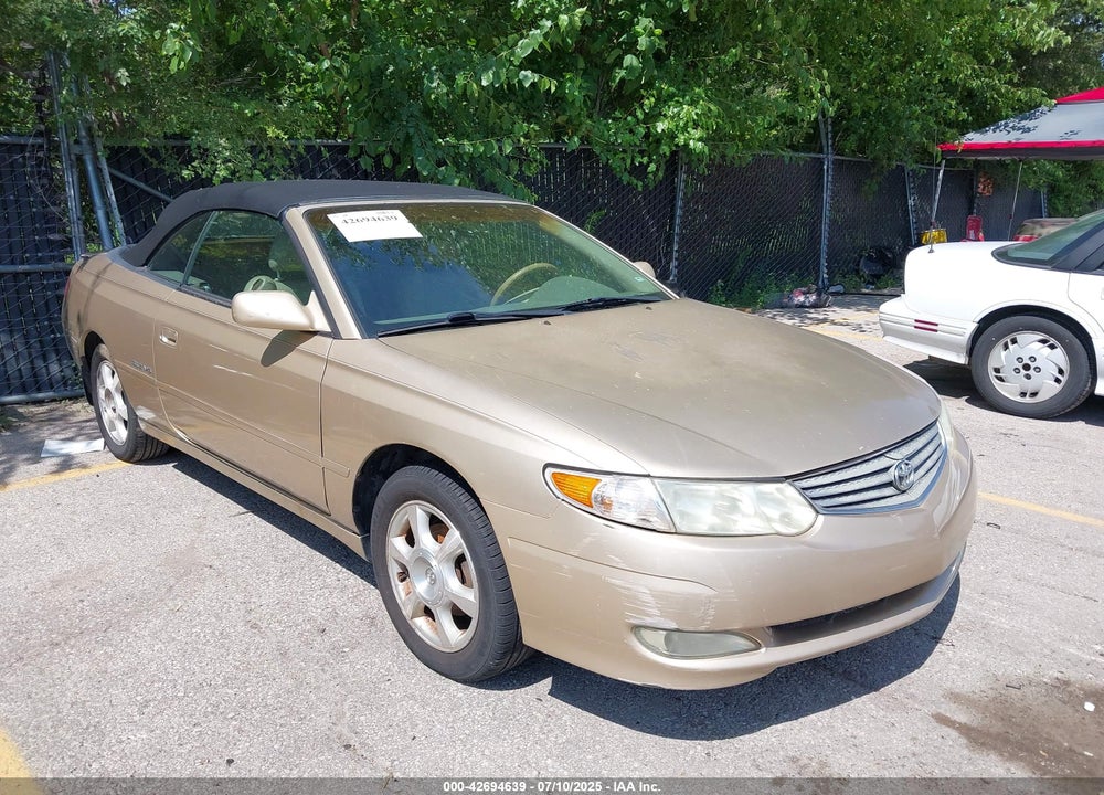 2002 TOYOTA CAMRY SOLARA VIN: 2T1FF22P82C598412