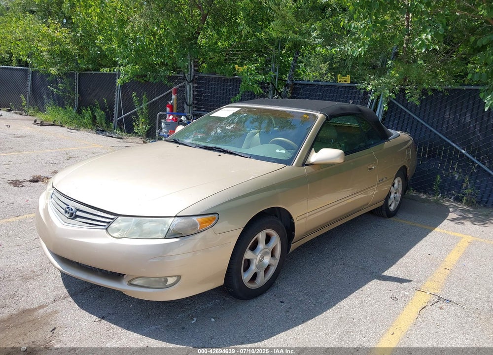 2002 TOYOTA CAMRY SOLARA VIN: 2T1FF22P82C598412