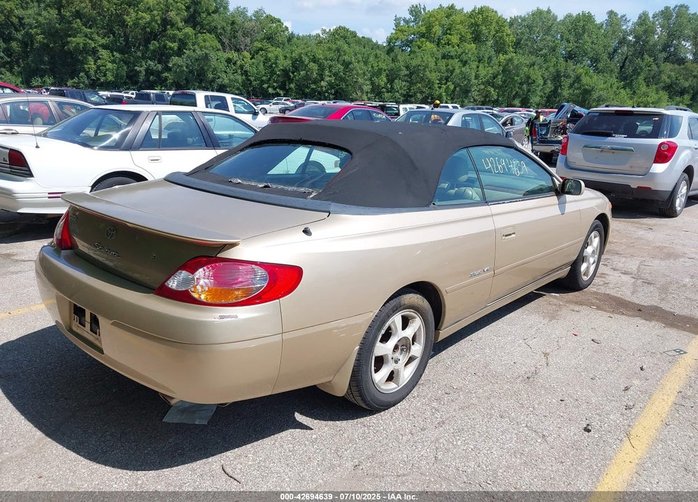 2002 TOYOTA CAMRY SOLARA VIN: 2T1FF22P82C598412
