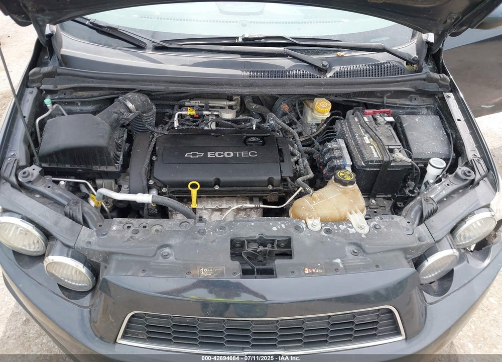 2013 CHEVROLET SONIC VIN: 1G1JA5SH2D4109309
