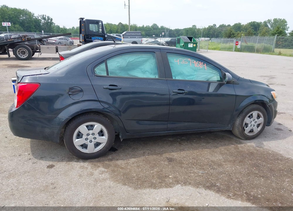 2013 CHEVROLET SONIC VIN: 1G1JA5SH2D4109309