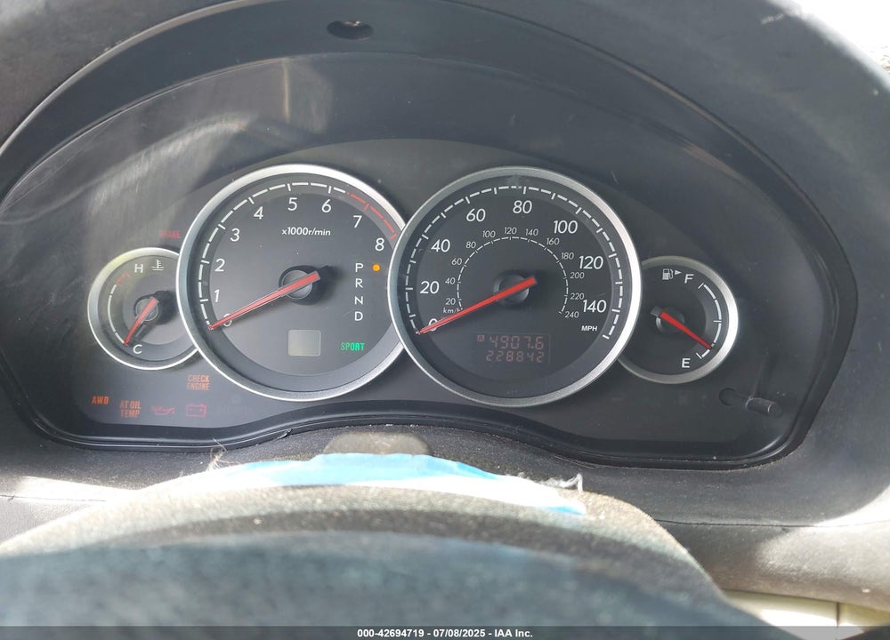 2006 SUBARU OUTBACK 2.5I VIN: 4S4BP61C267313109