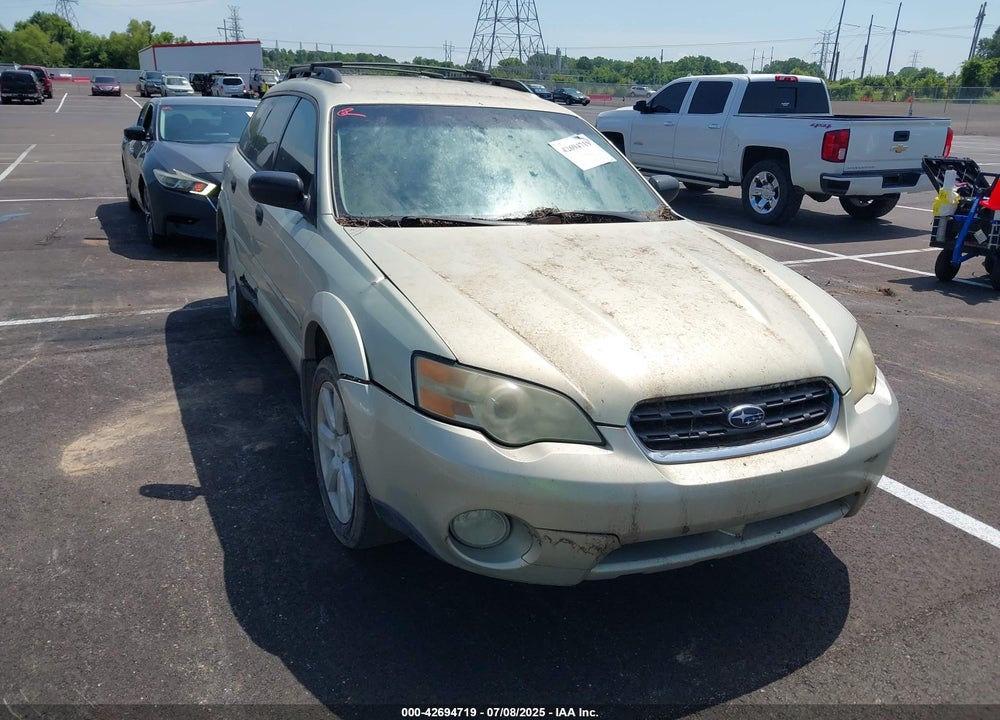 2006 SUBARU OUTBACK 2.5I VIN: 4S4BP61C267313109