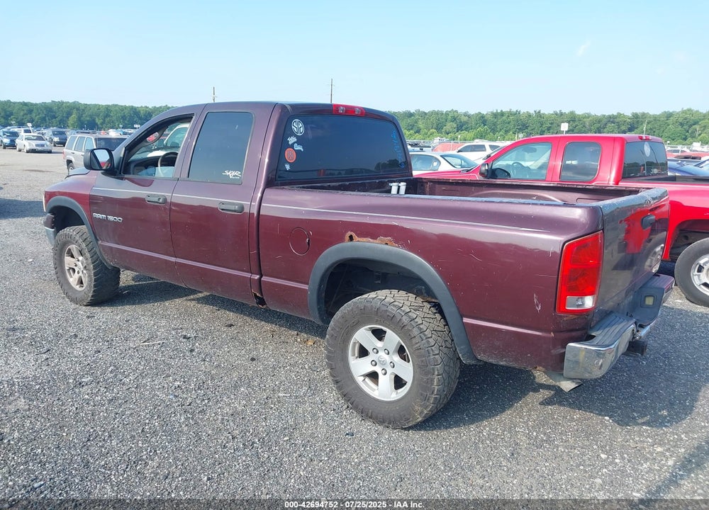2004 DODGE RAM 1500 SLT/LARAMIE VIN: 1D7HU18D64S679194