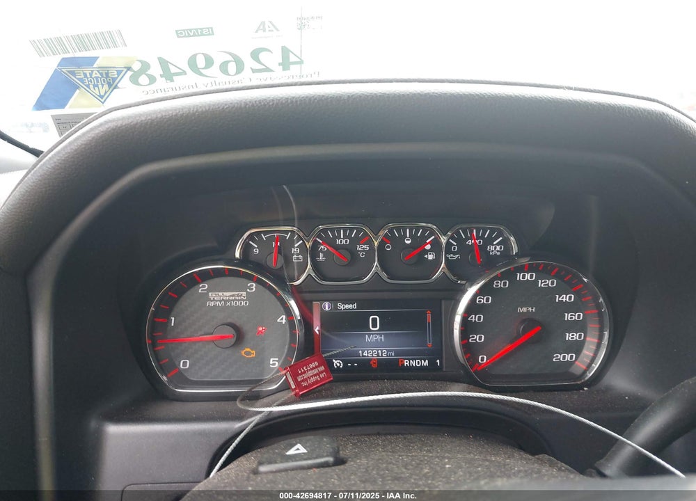 2015 GMC SIERRA 2500HD SLT VIN: 1GT12ZE81FF647093