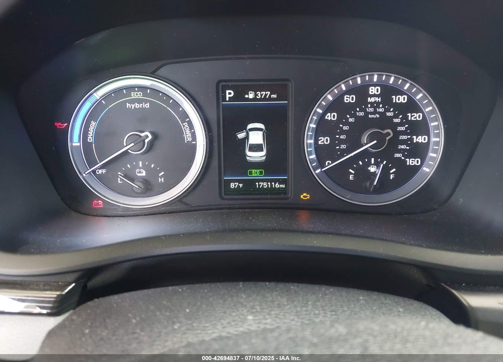 2018 HYUNDAI SONATA HYBRID VIN: KMHE34L37JA083461