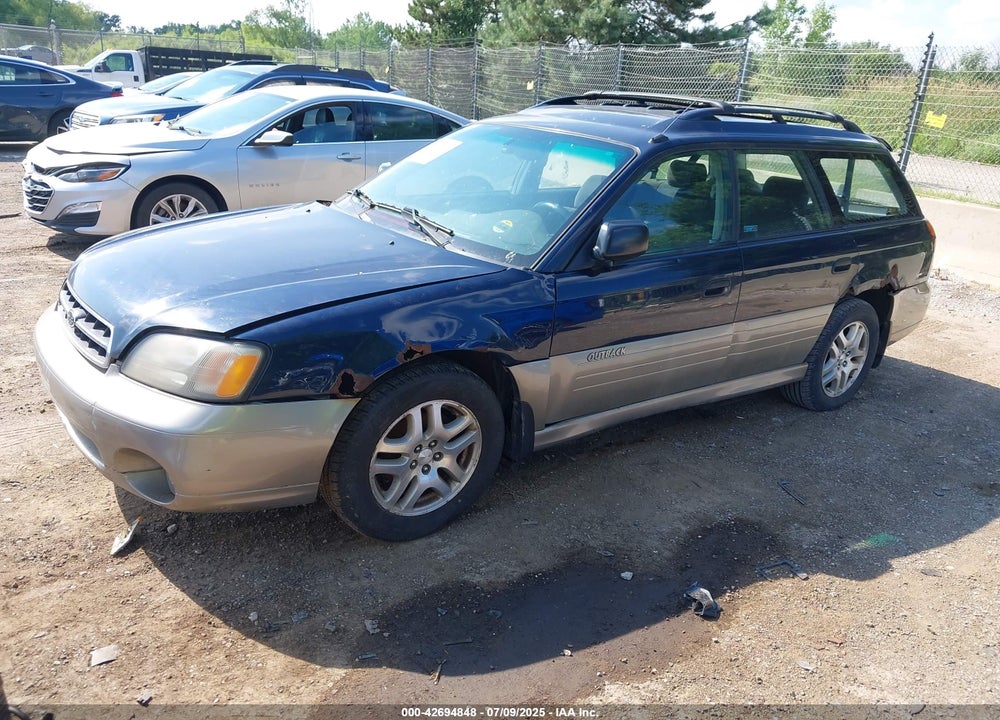2000 SUBARU OUTBACK VIN: 4S3BH6758Y7651871