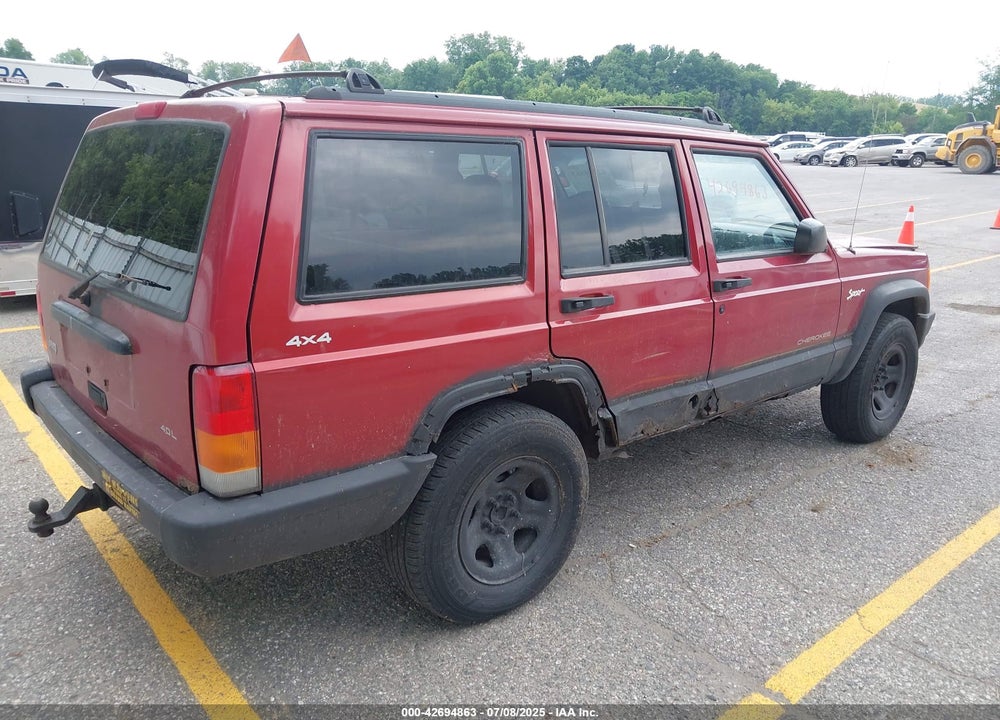 1998 JEEP CHEROKEE CLASSIC/SPORT VIN: 1J4FJ68S7WL192924