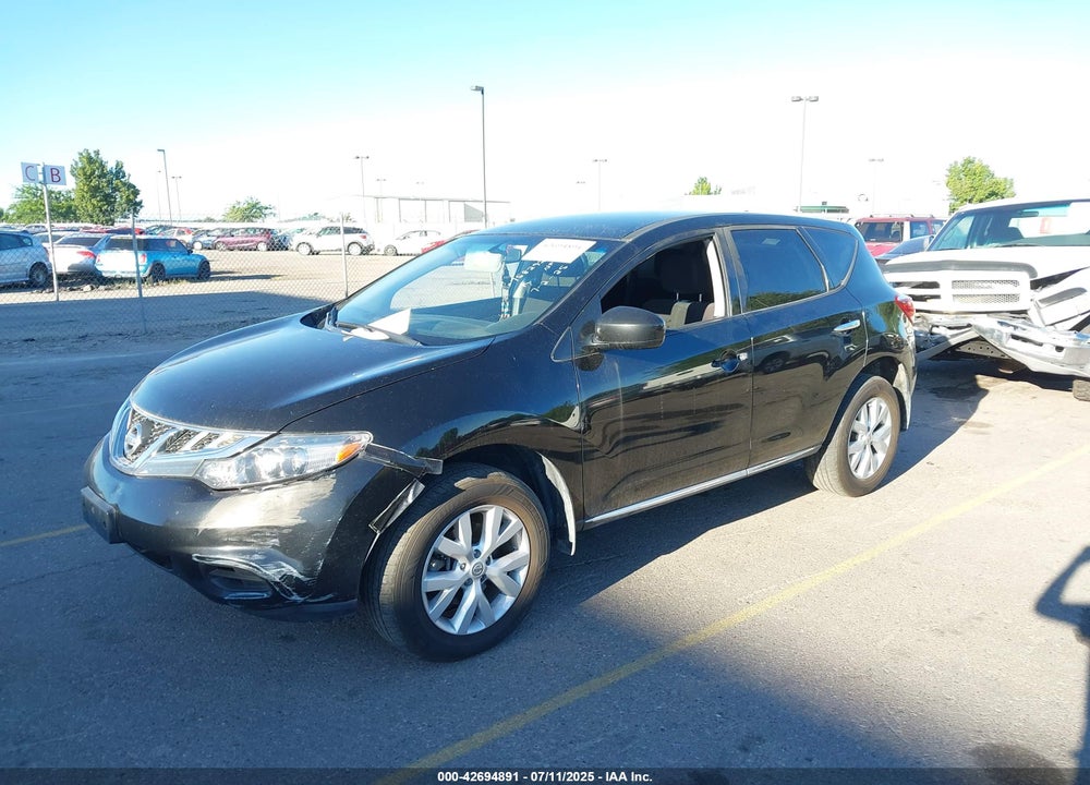 2011 NISSAN MURANO VIN: JN8AZ1MW0BW158292