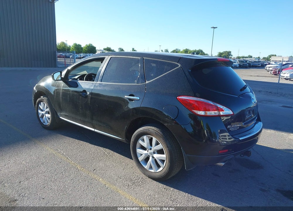 2011 NISSAN MURANO VIN: JN8AZ1MW0BW158292