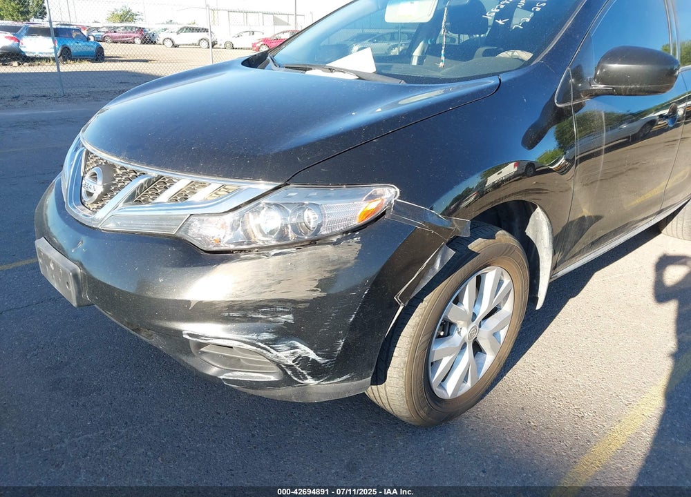 2011 NISSAN MURANO VIN: JN8AZ1MW0BW158292