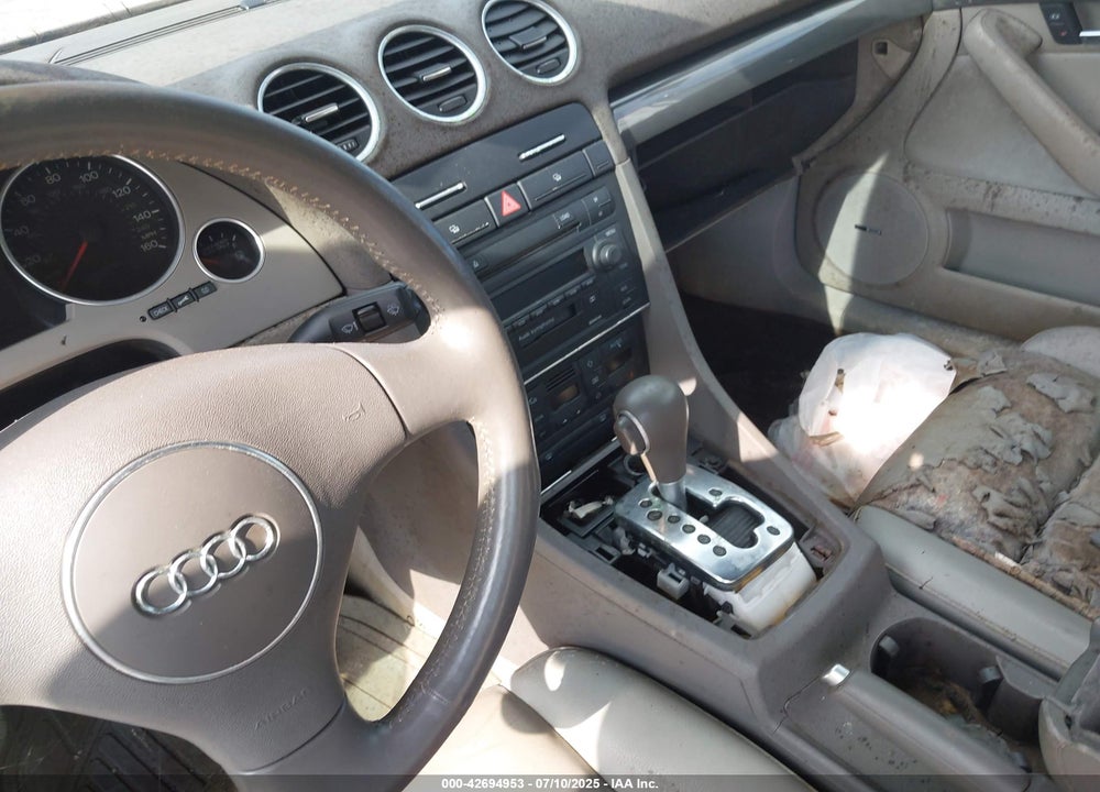2005 AUDI A4 1.8T VIN: WAUAC48H15K018660