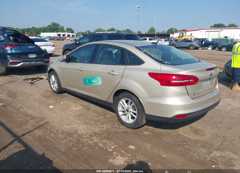 2017 FORD FOCUS VIN: 1FADP3F29HL340044