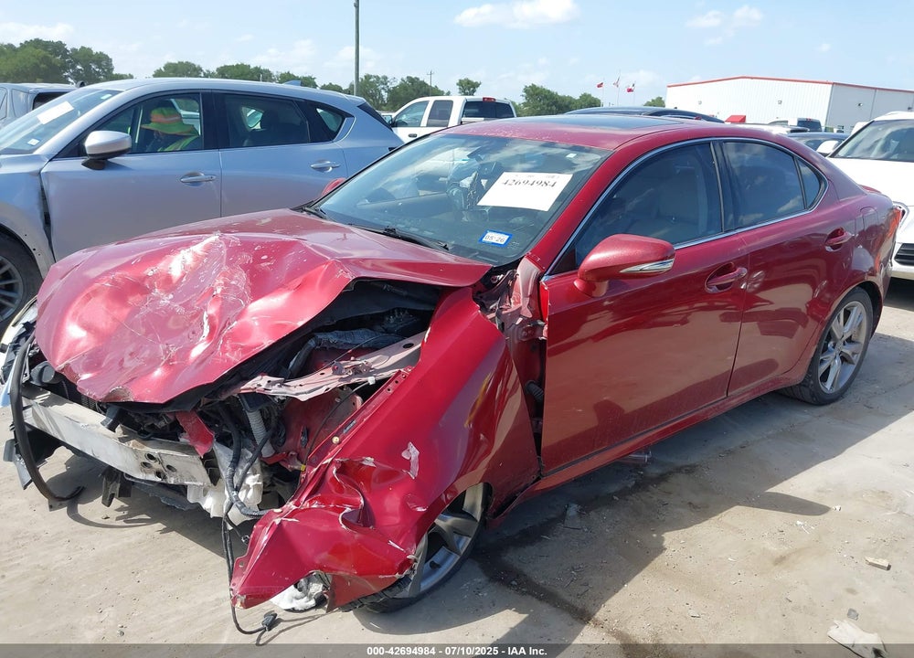 2010 LEXUS IS250 VIN: JTHBF5C22A5114229