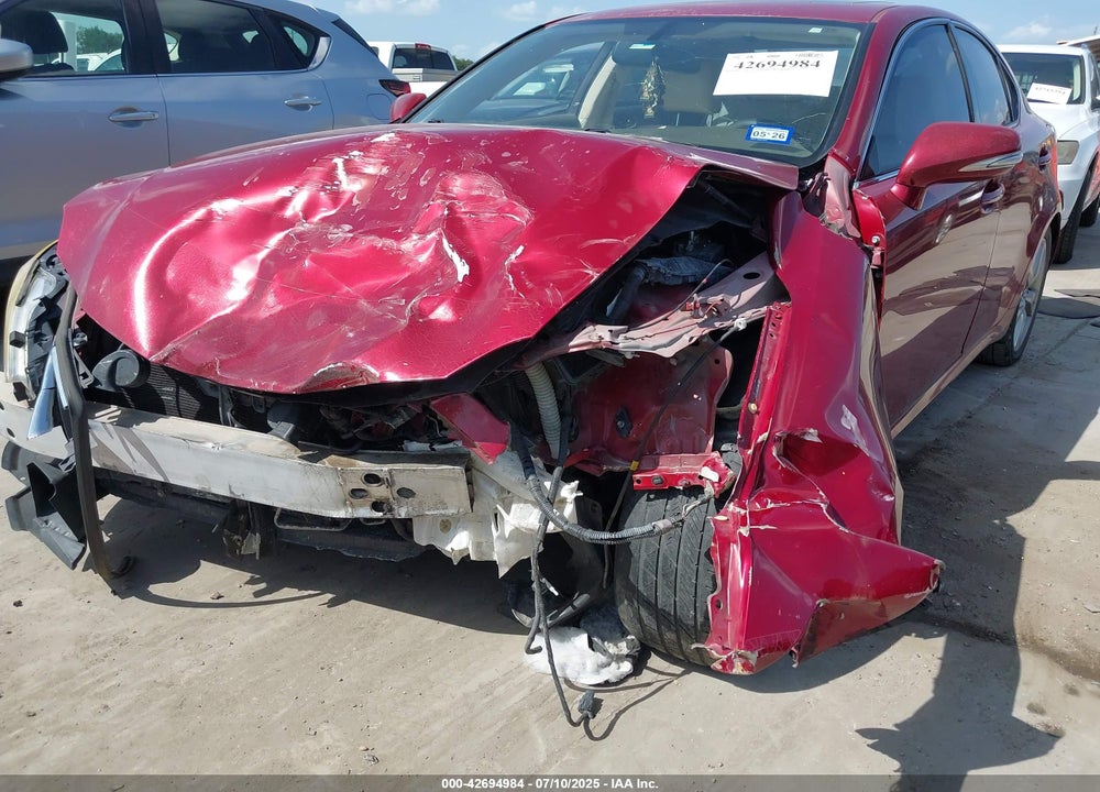 2010 LEXUS IS250 VIN: JTHBF5C22A5114229