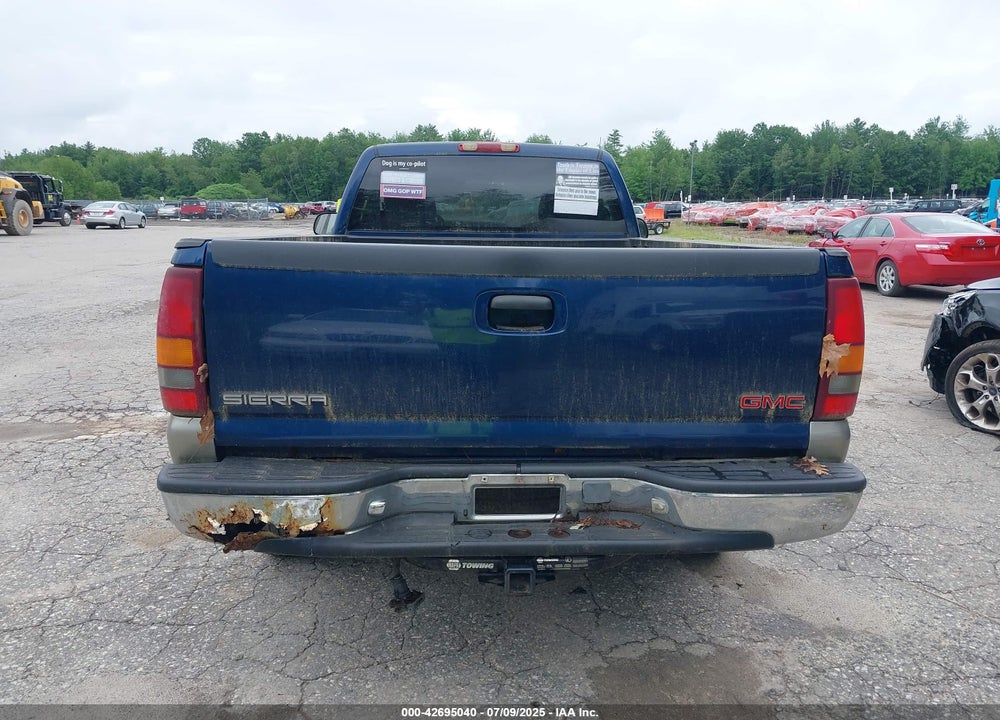 2001 GMC SIERRA 1500 SLE VIN: 1GTEK14V01Z315339