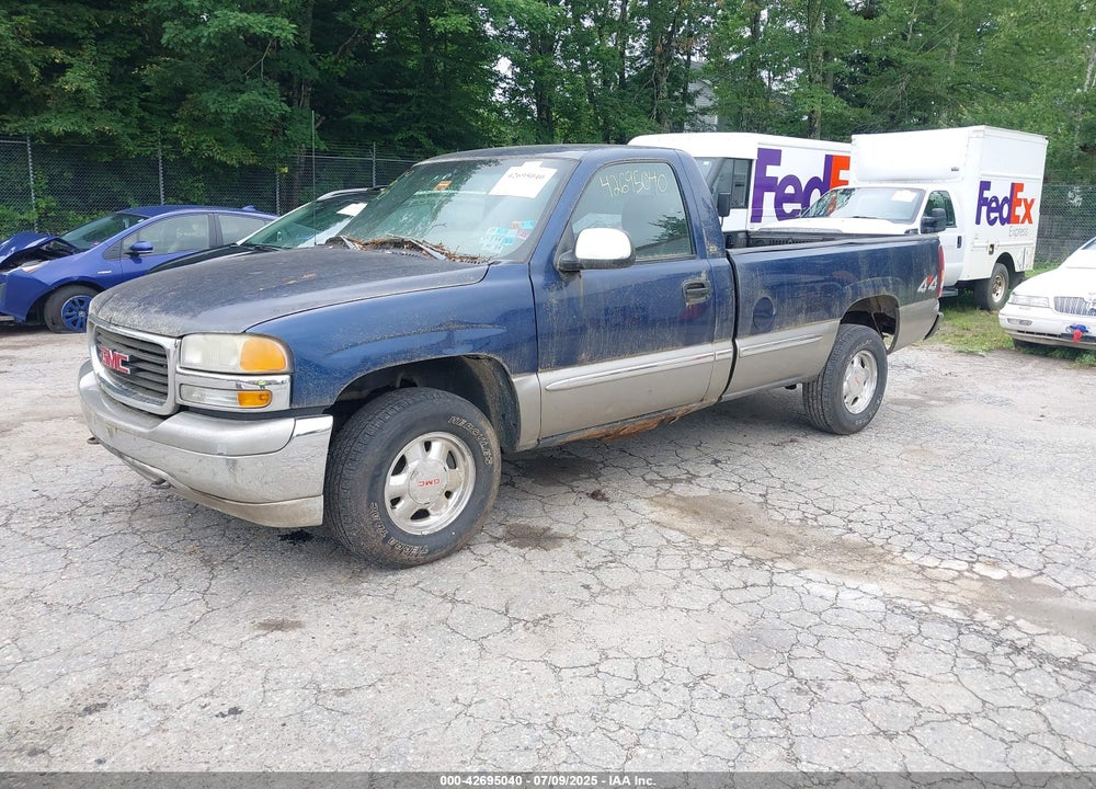 2001 GMC SIERRA 1500 SLE VIN: 1GTEK14V01Z315339