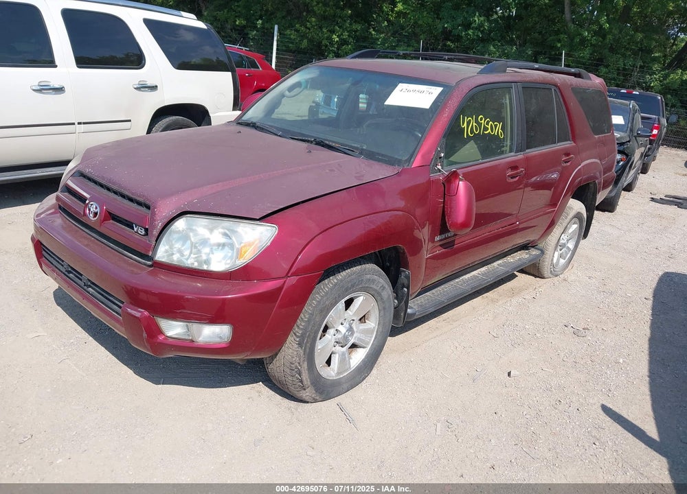 2005 TOYOTA 4RUNNER LIMITED V8 VIN: JTEBT17R058027701