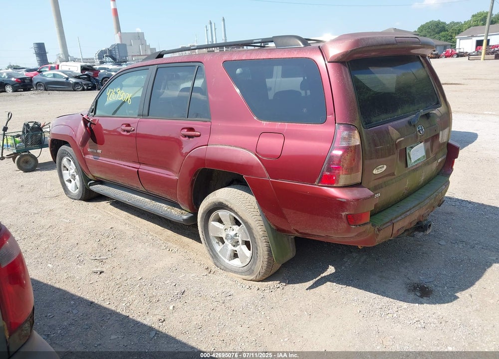 2005 TOYOTA 4RUNNER LIMITED V8 VIN: JTEBT17R058027701