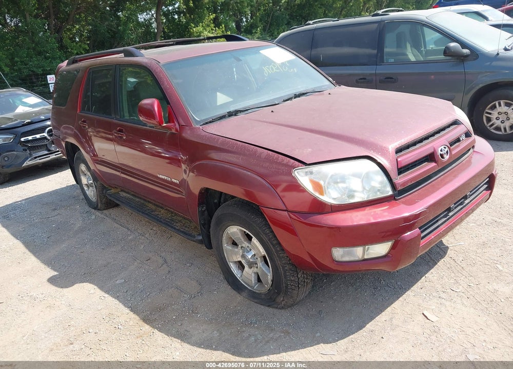 2005 TOYOTA 4RUNNER LIMITED V8 VIN: JTEBT17R058027701