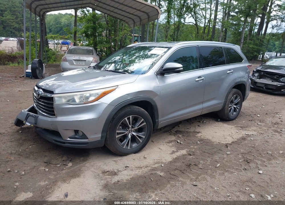 2016 TOYOTA HIGHLANDER VIN: 5TDKKRFH0GS179443