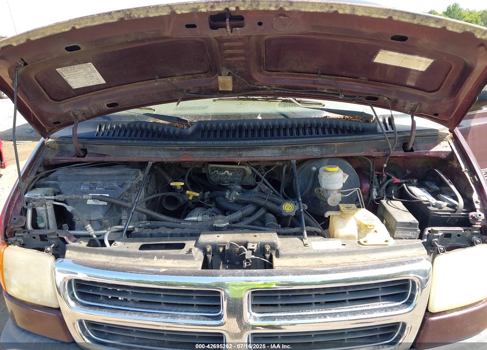 2003 DODGE RAM VAN 1500 CONVERSION VIN: 2D6WB11Y63K529805