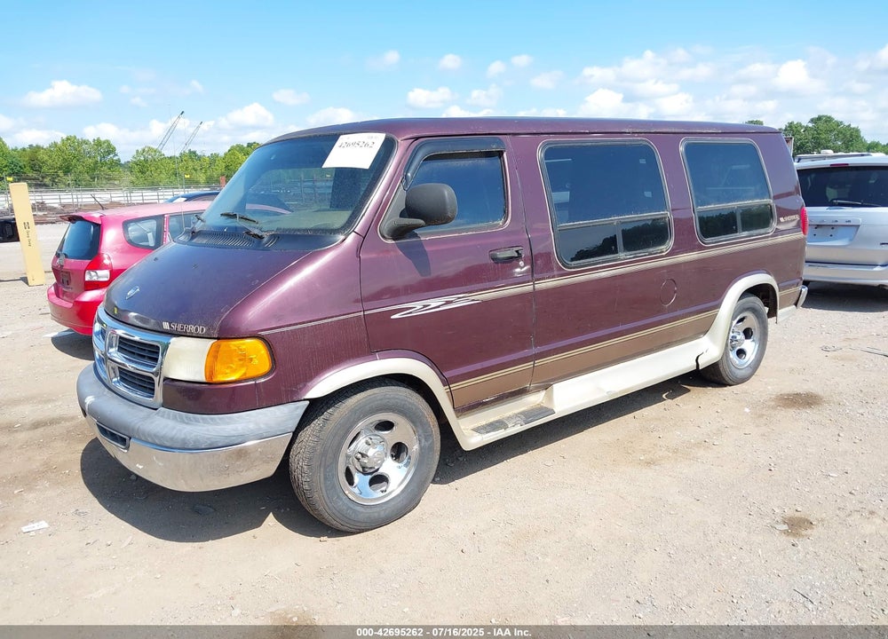 2003 DODGE RAM VAN 1500 CONVERSION VIN: 2D6WB11Y63K529805