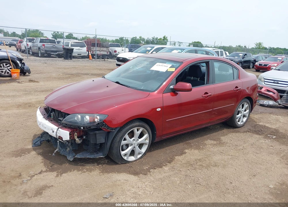 2009 MAZDA 3 VIN: JM1BK32FX91225491