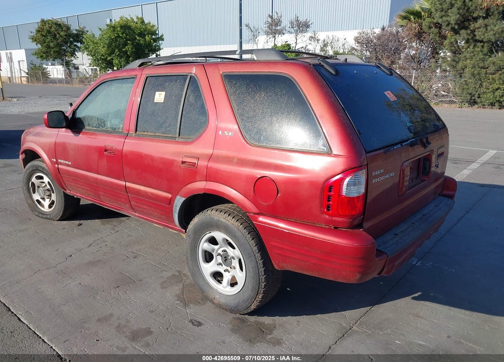 2001 ISUZU RODEO LS 3.2L/LS 3.2L V6/LSE 3.2L V6/S/S 3.2L V6 VIN: 4S2DM58W814303358