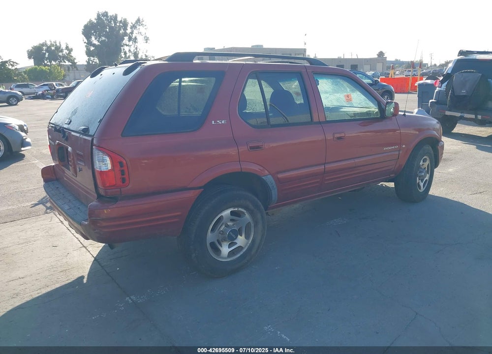 2001 ISUZU RODEO LS 3.2L/LS 3.2L V6/LSE 3.2L V6/S/S 3.2L V6 VIN: 4S2DM58W814303358
