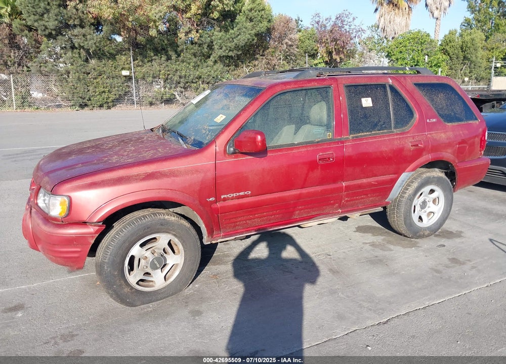 2001 ISUZU RODEO LS 3.2L/LS 3.2L V6/LSE 3.2L V6/S/S 3.2L V6 VIN: 4S2DM58W814303358